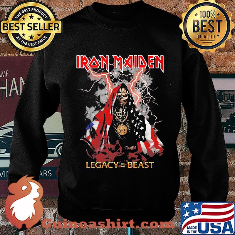 Iron maiden legacy of the beast lightning s Sweater
