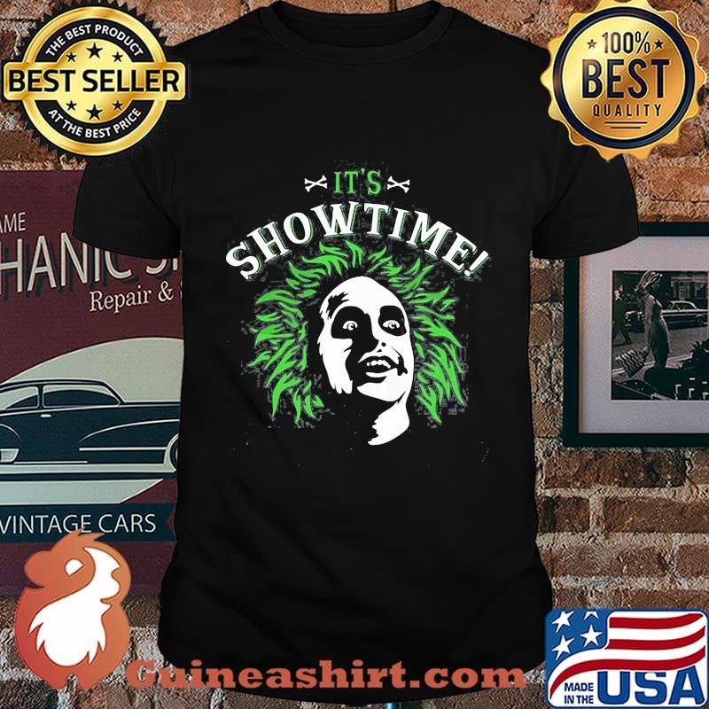 It's showtime beetlejuice silhouette shirt