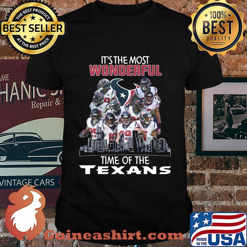 It's the most wonderful time of the houston texas shirt