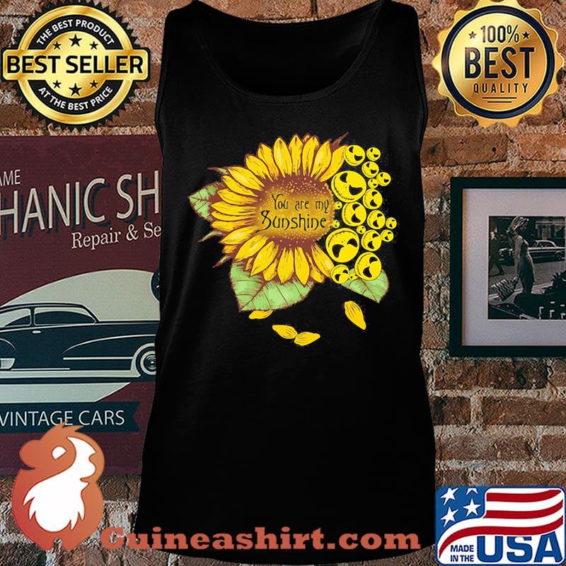 Jack skellington sunflower you are my sunshine s Tank top