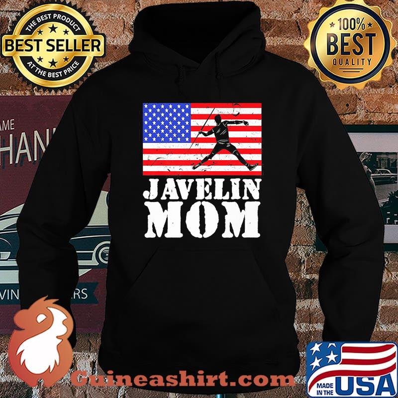 Javelin Mom American Flag Independence Day Shirt Hoodie