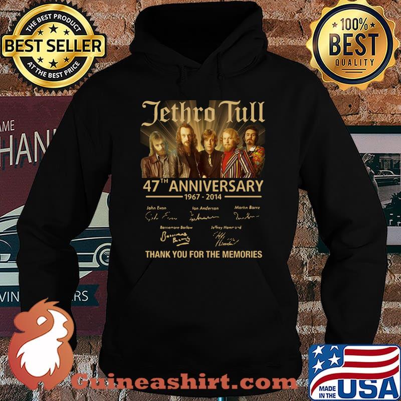 Jethro tull 47th anniversary 1967 2014 thank you for the memories signatures s Hoodie