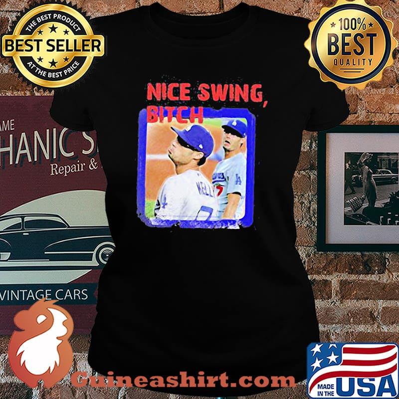 Joe kelly fight club nice swing bitch vintage s Laides tee