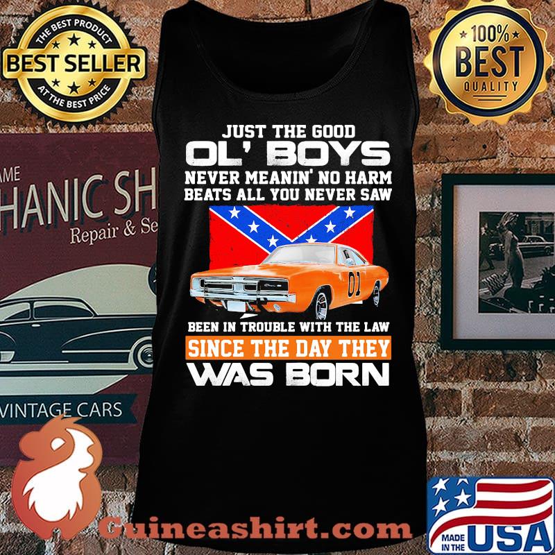 Just the good ol boys never meanin no harm beats all you never saw been in trouble with the law since the day they was born british flag s Tank top