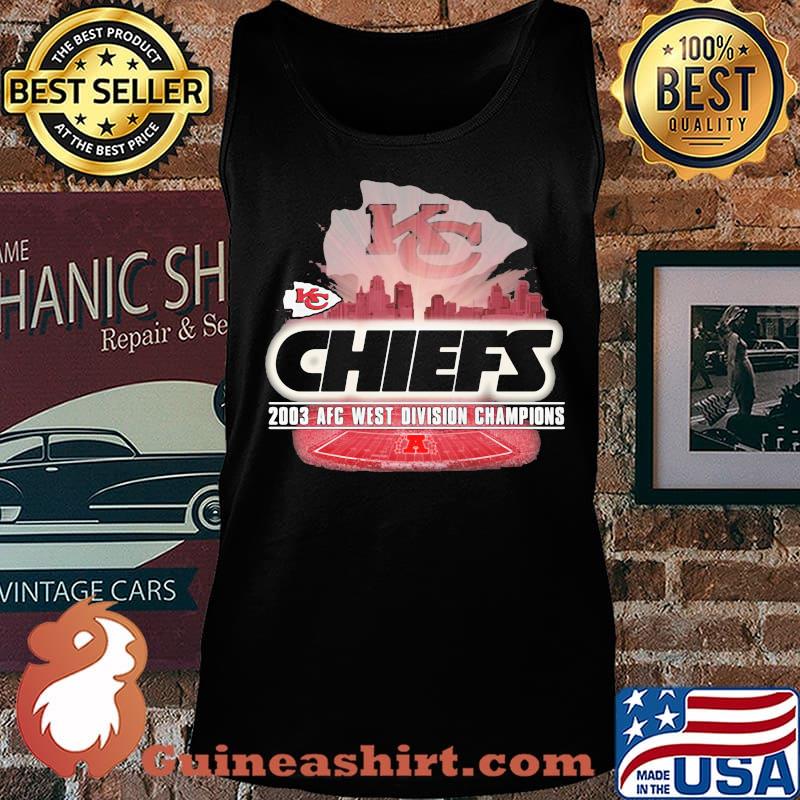 Kansas city chiefs 2003 afc west division champions s Tank top