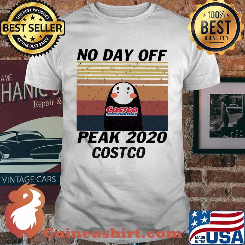 Kaonashi no day off peak 2020 costco vintage retro shirt