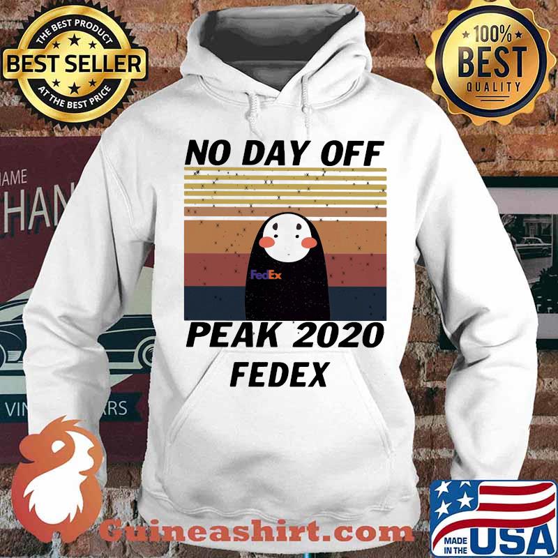 Kaonashi no day off peak 2020 fedex vintage retro s Hoodie