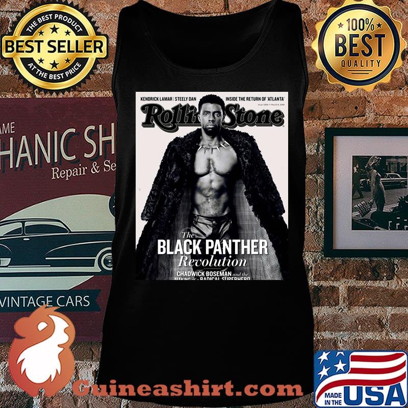 Kendrick lamar steely dan inside the return of atlanta rolling stone the black panther rip chadwick s Tank top