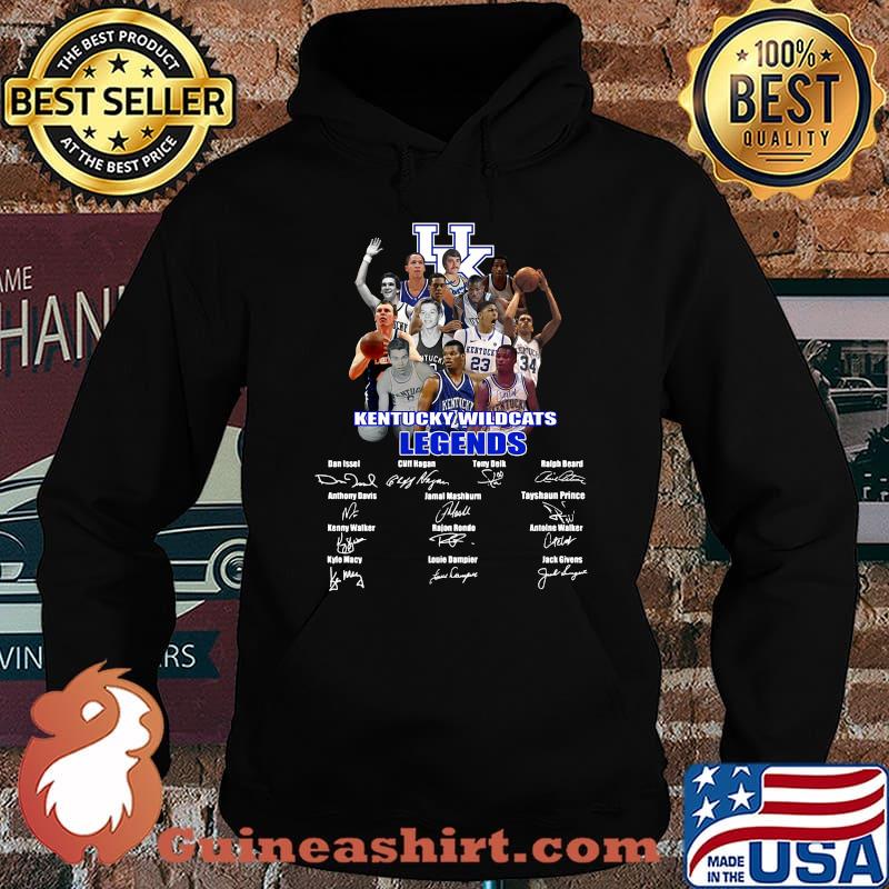 Kentucky wildcats legends basketball players signatures s Hoodie