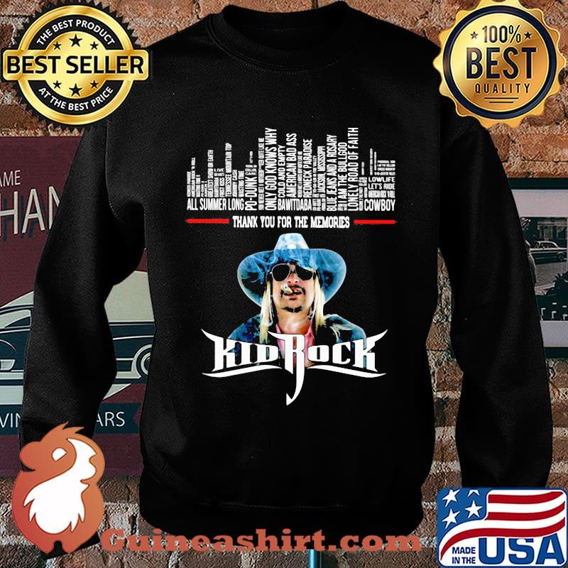 Kid Rock Thank You For The Memories s Sweater