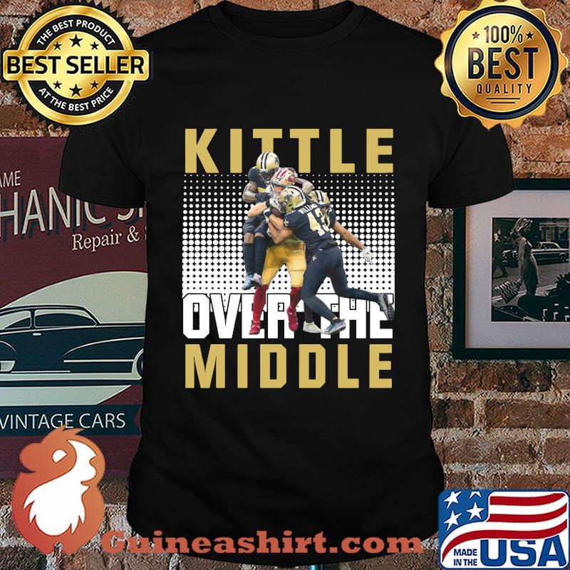 Kittle over the middle football shirt