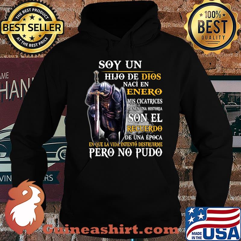Knight armor of god soy un hijo de dios naci en septiembre mis cicatrices tienen una historia son el recuerdo de una epoca en s Hoodie