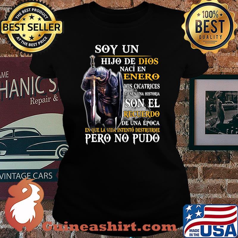 Knight armor of god soy un hijo de dios naci en septiembre mis cicatrices tienen una historia son el recuerdo de una epoca en s Laides tee