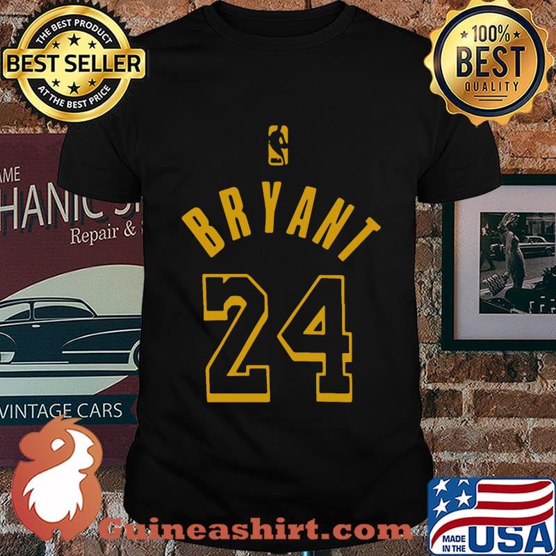 Kobe bryant 24 nba basketball logo shirt