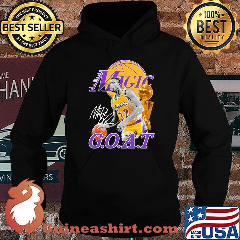 Kobe bryant basketball magic goat signature s Hoodie