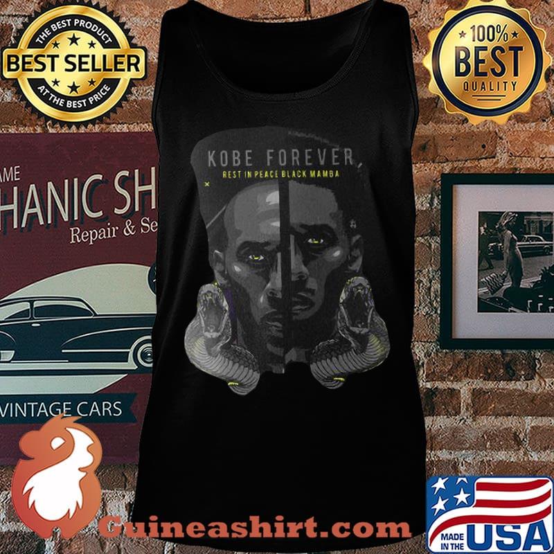 Kobe bryant forever rest in peace black mamba s Tank top