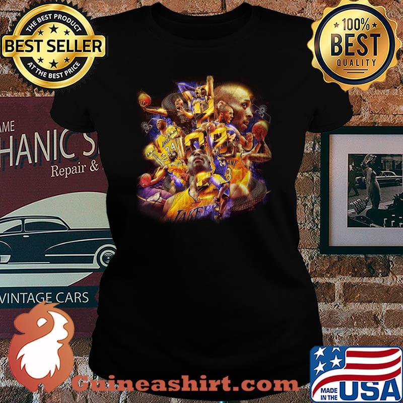 Kobe bryant mamba snake los angeles basketball s Laides tee