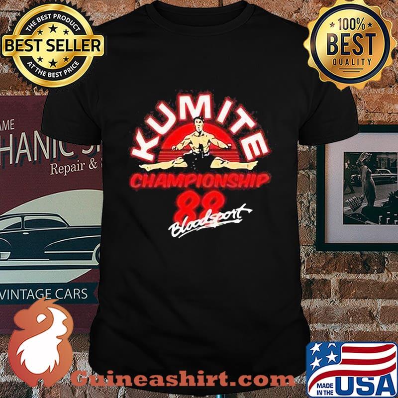 Kumite championship 88 bloodsport vintage retro shirt