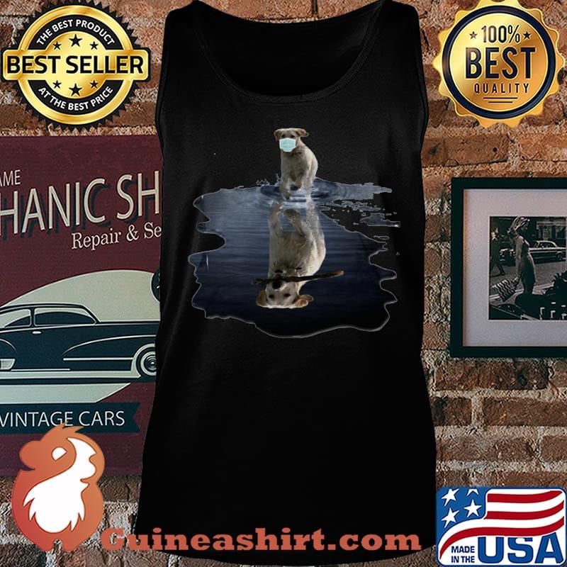 Labrador dog mask water reflection s Tank top