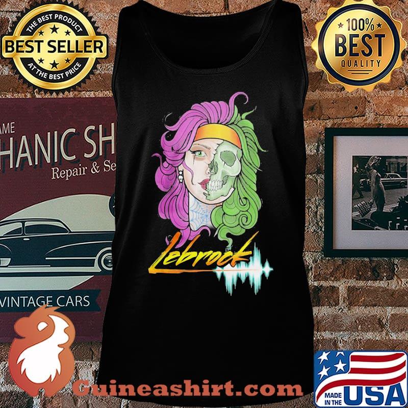 Lebrock band skull woman s Tank top