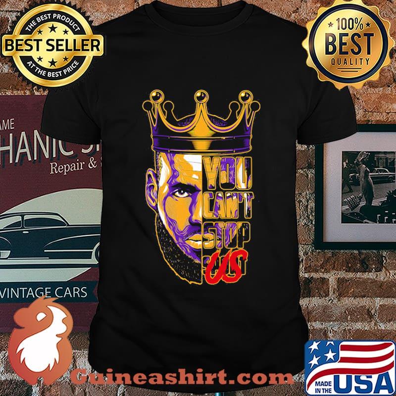 Lebron james king you can't stop shirt
