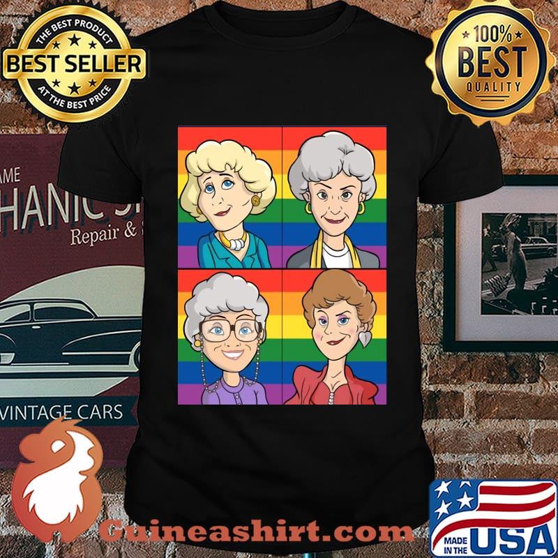 Lgbt golden girls vintage shirt