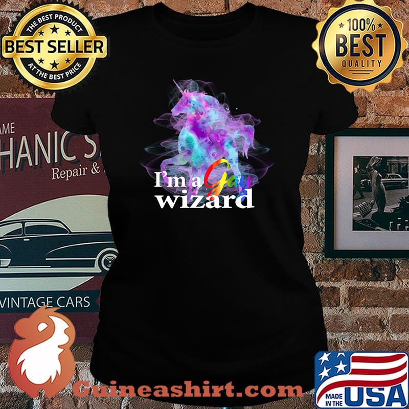 Lgbt horse i'm a gay wizard s Laides tee