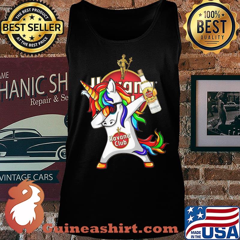Lgbt unicorn havana club wine s Tank top