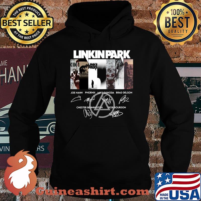 Linkin park band members signatures s Hoodie