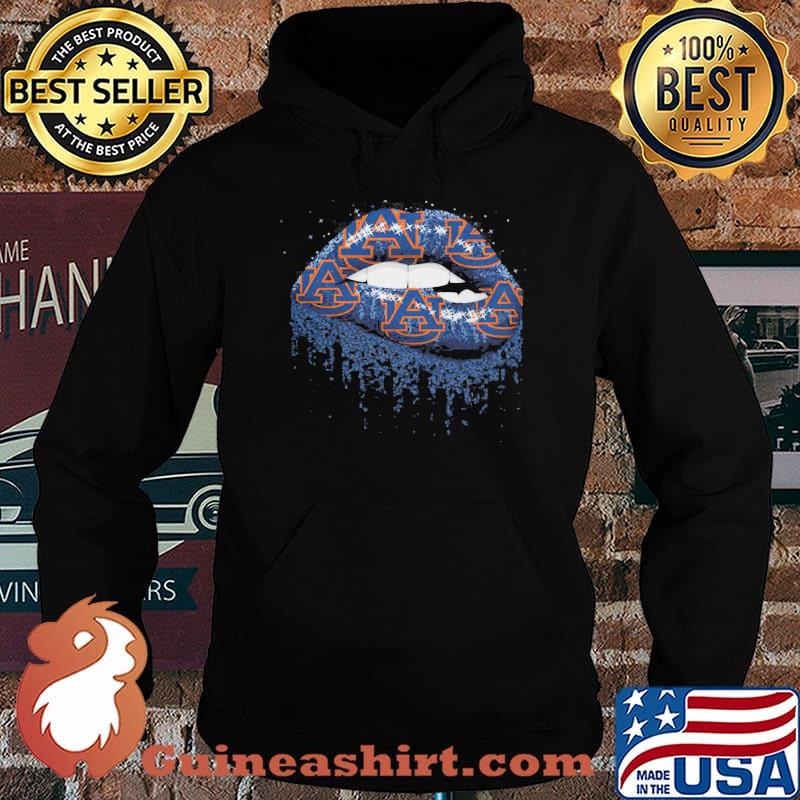 Lips auburn tigers football logo s Hoodie