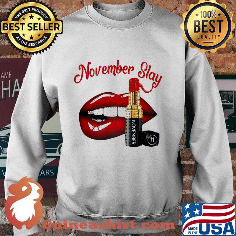 Lips lipstick november slay s Sweater