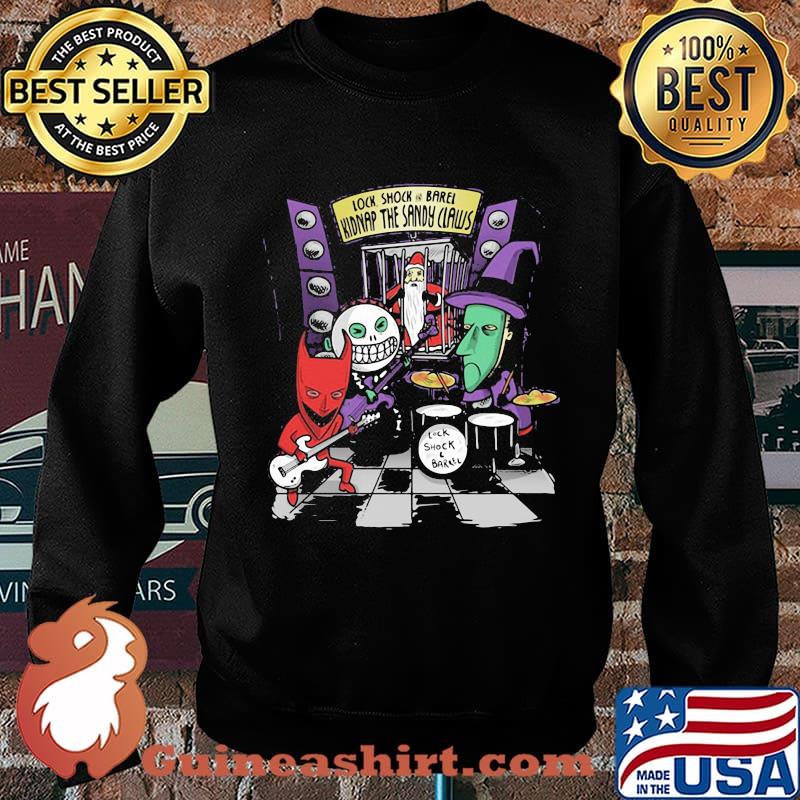 Lock shock barrel kidnap the sandy claws nightmare band s Sweater