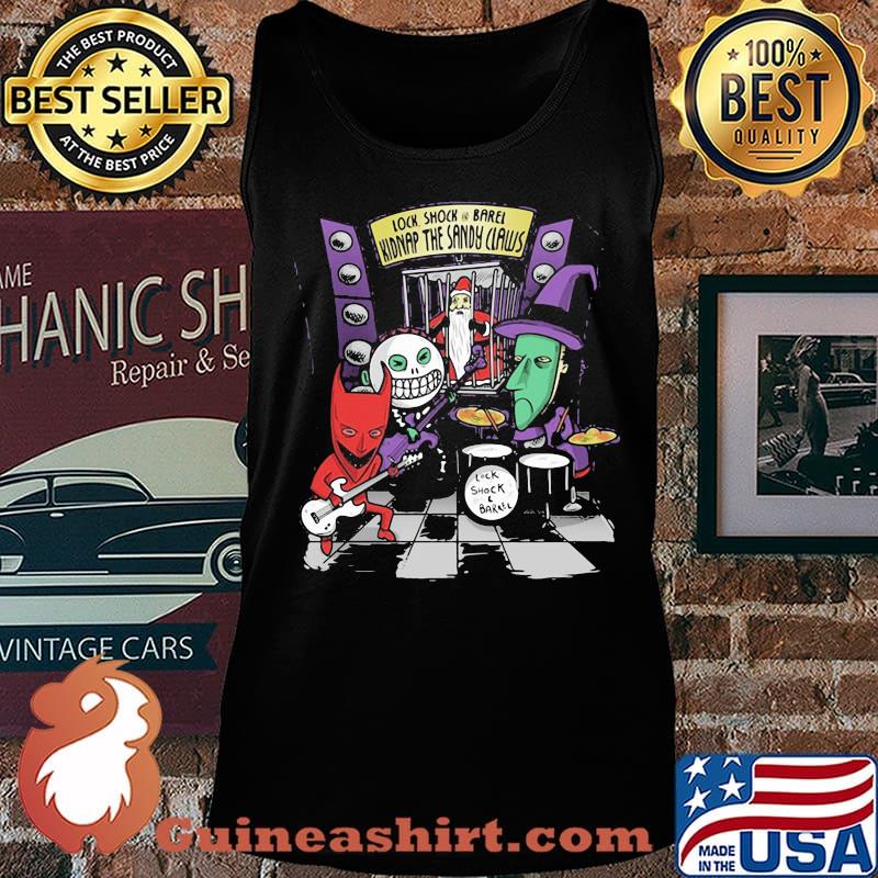 Lock shock barrel kidnap the sandy claws nightmare band s Tank top