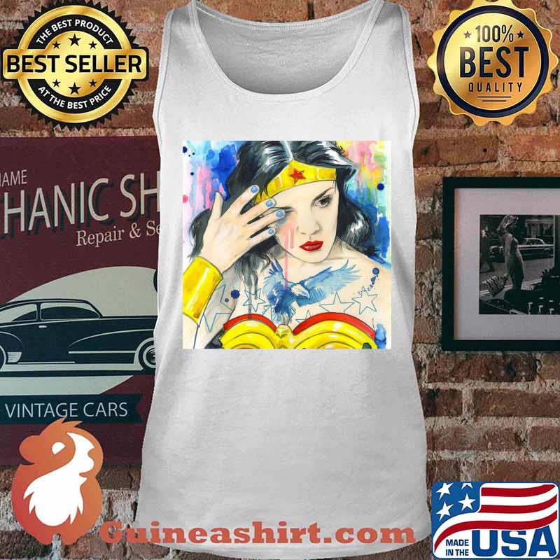 Lora zombie wonder woman art s Tank top