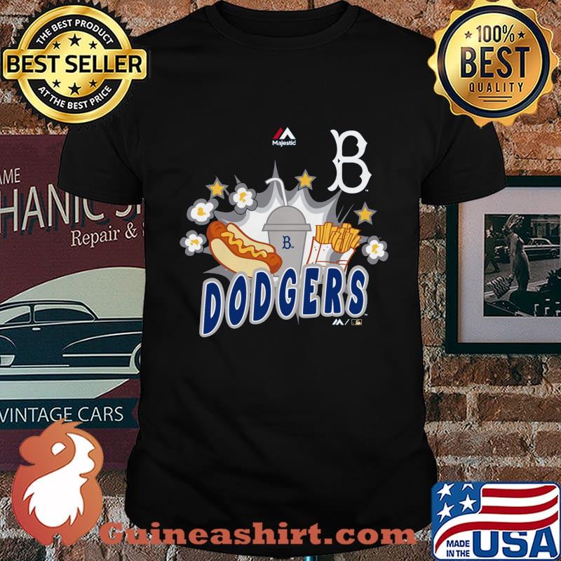 Los angeles dodgers hot dog shirt