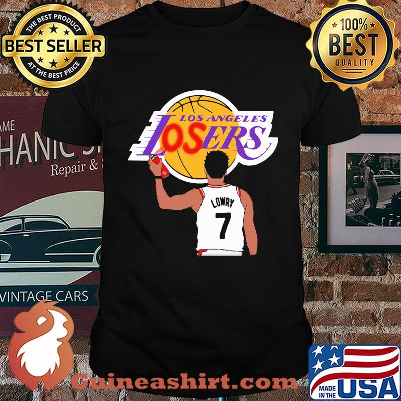 Los angeles losers lowry basketball shirt