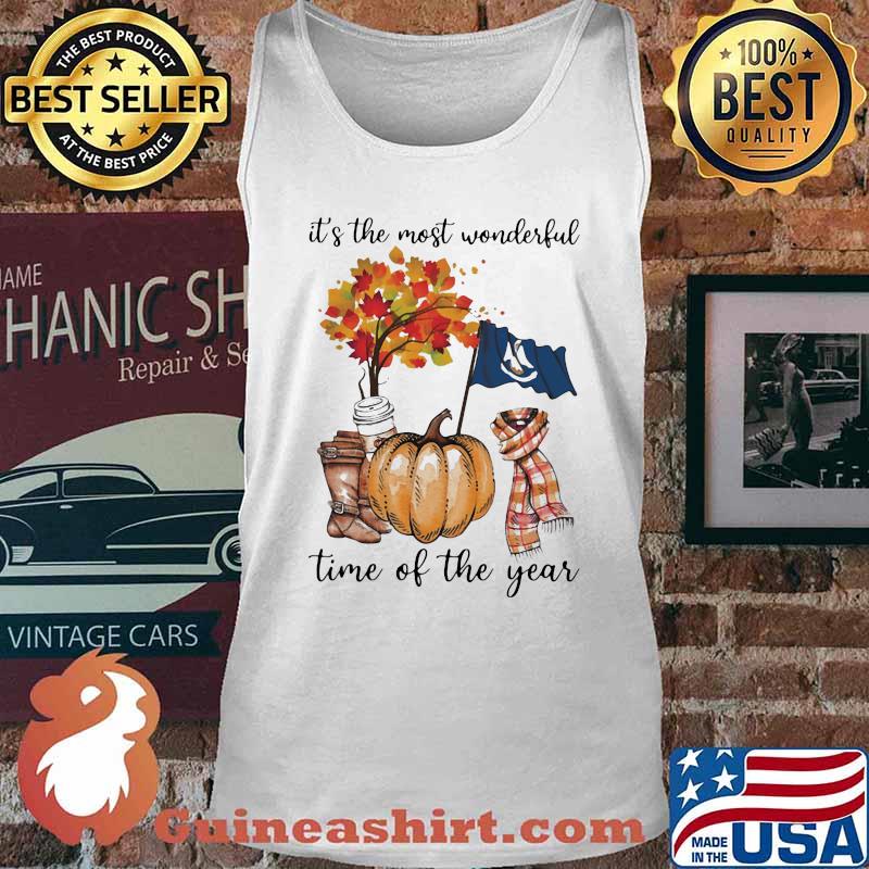 Louisiana flag it's the most wonderful time of the year leaves s Tank top