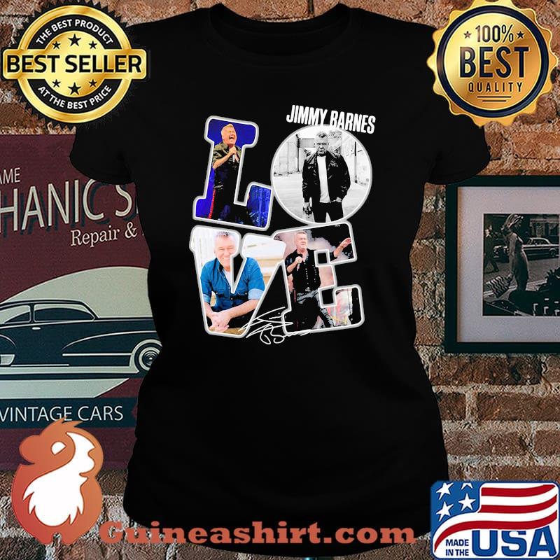 Love jimmy barnes singer signature s Laides tee