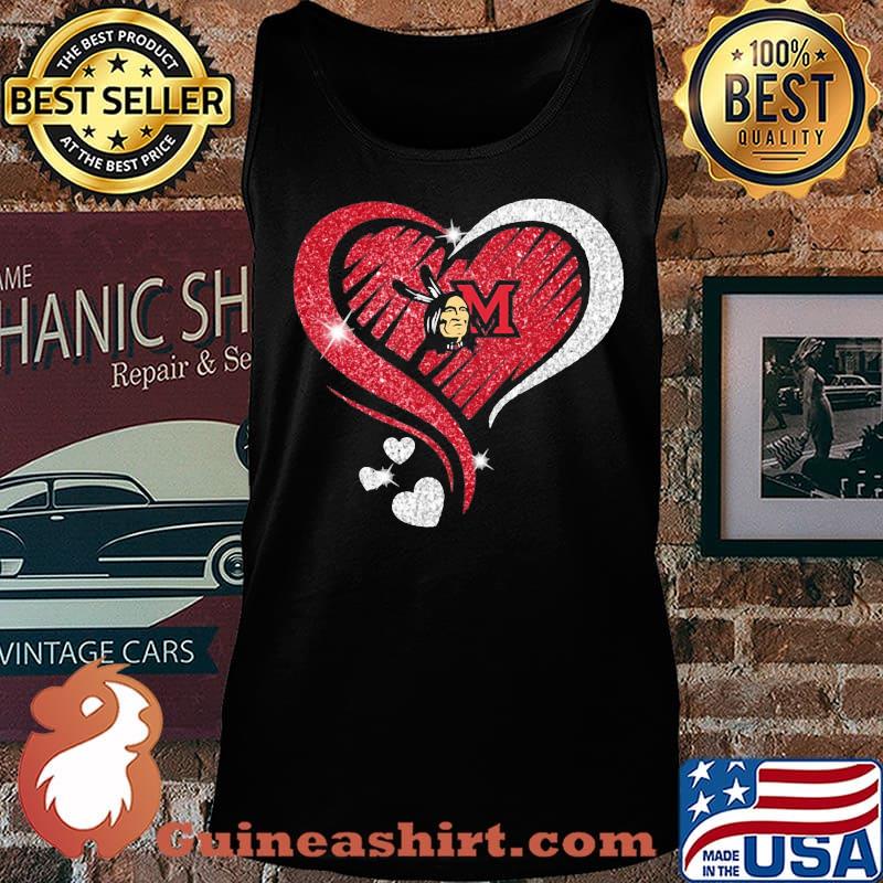 Love miami redhawks hears diamond s Tank top