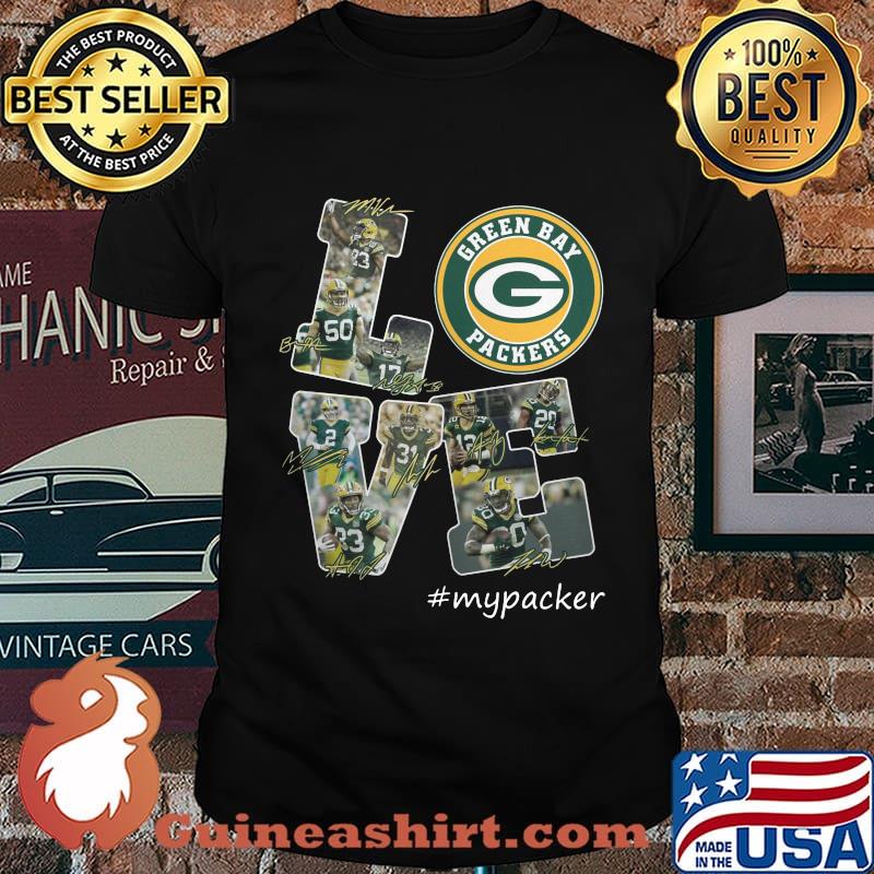 Love my green bay packers signature shirt