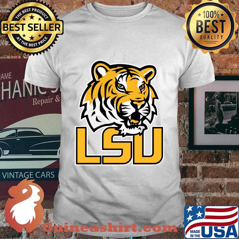 Lsu tigers football logo shirt