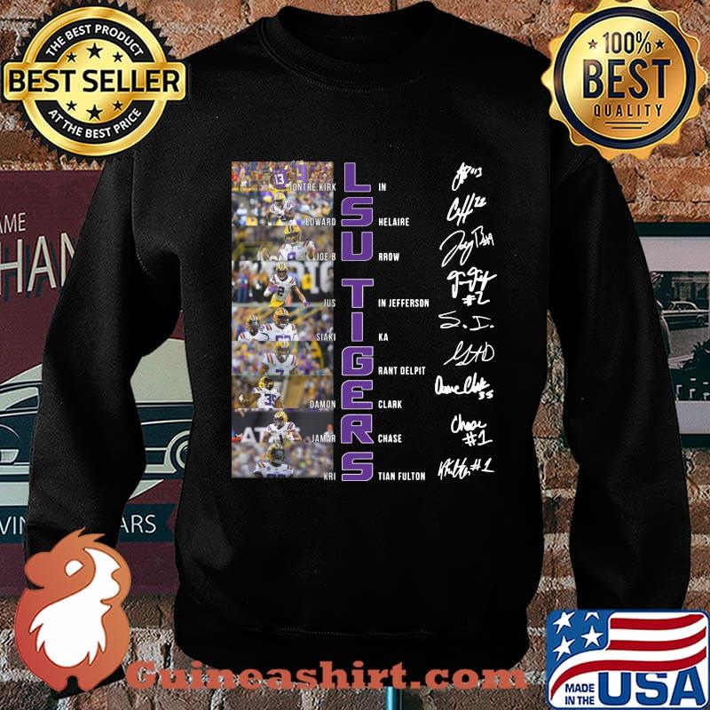 Lsu tigers football players signatures s Sweater