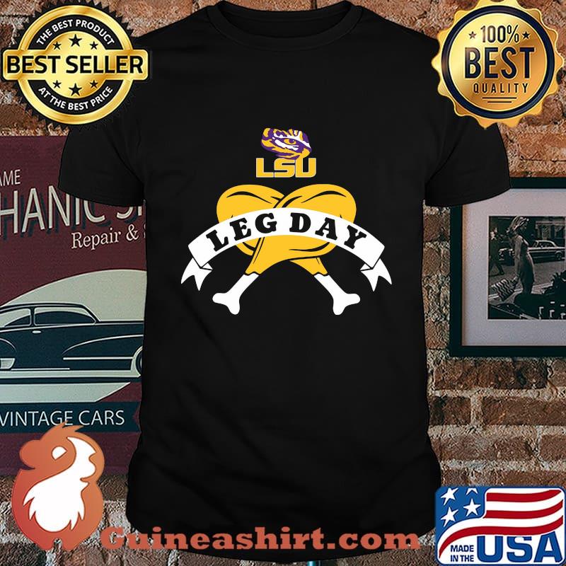 Lsu tigers led day chicken drumstick shirt