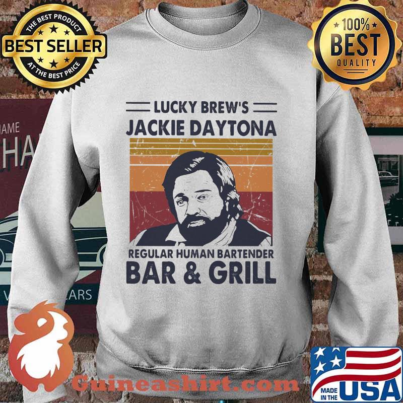 Lucky brew's jackie daytona regular human bartender bar and girl vintage retro s Sweater