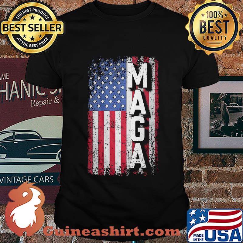 Maga american flag independence day shirt