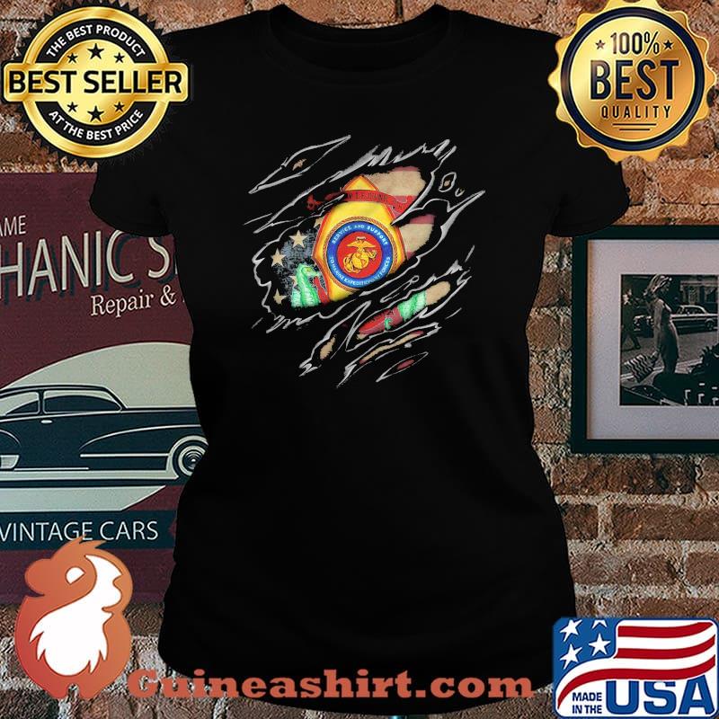 Marine corps base camp lejeune superman s Laides tee