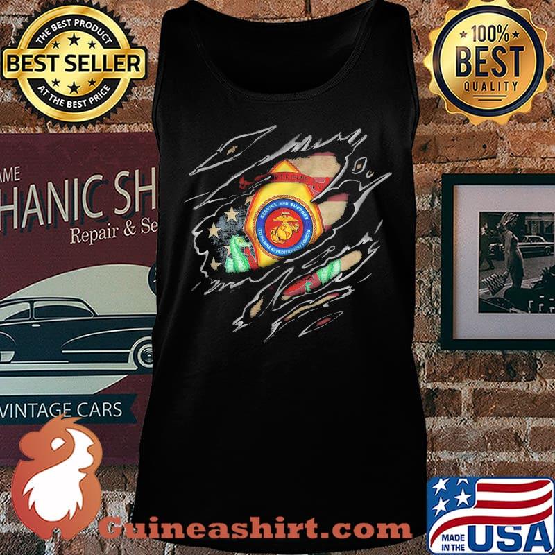 Marine corps base camp lejeune superman s Tank top