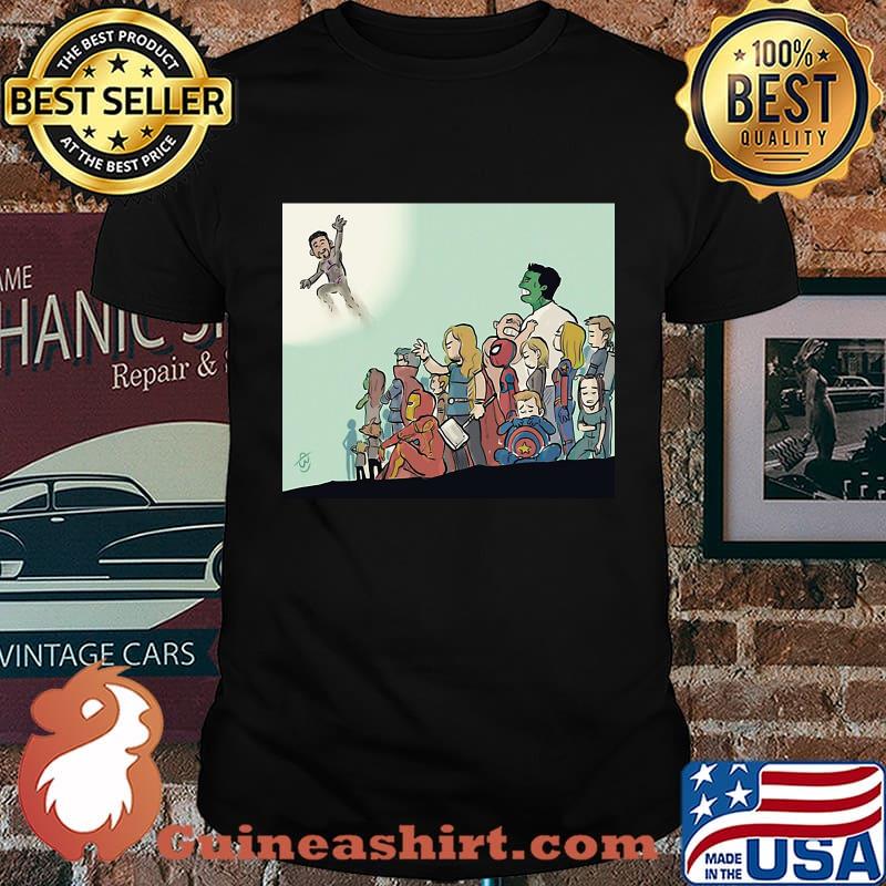 Marvel heroes avengers black panther rip chadwick boseman shirt