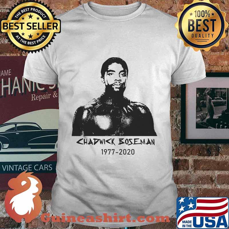 Marvel heroes black panther Chadwick Boseman1977 2020 shirt