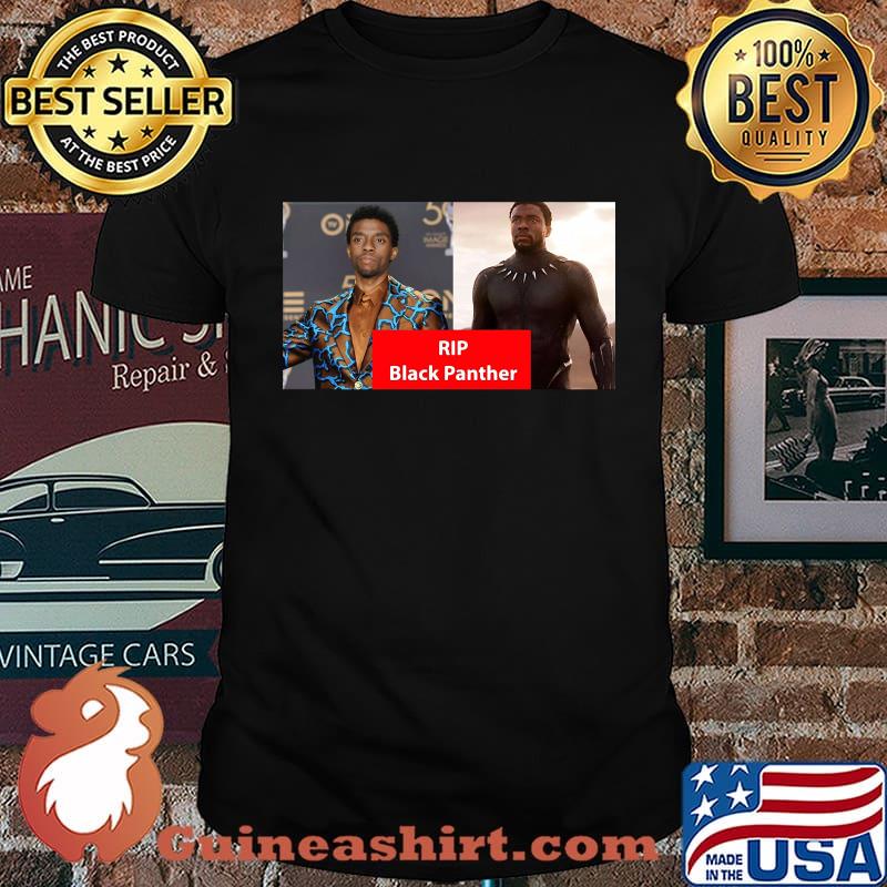 Marvel heroes black panther chadwick picture shirt